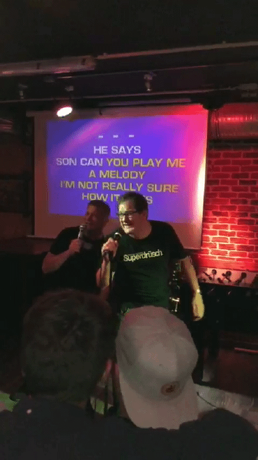 2018 mannschaftstag karaoke